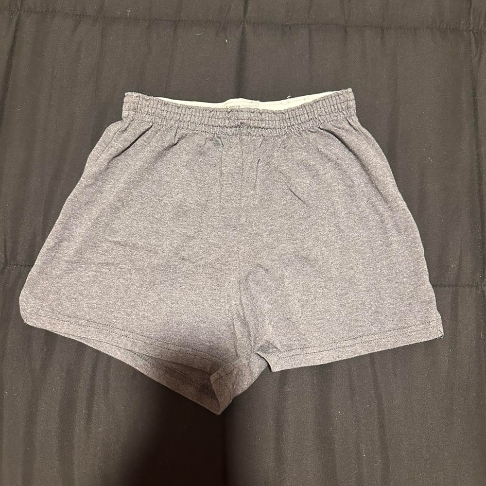 Soffe Gray Athletic Shorts with Elastic Waistband